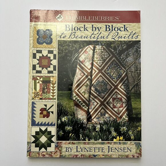 Thimbleberries Block by Block to Beautiful Quilts by Lynette Jensen Quilting - Picture 1 of 7